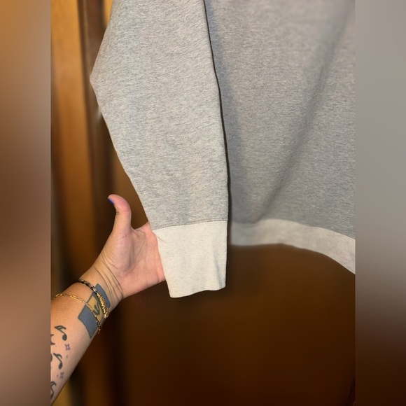 Champion Sweatshirt Women’s Gray with Crew Neck, 2X - Picture 3 of 4